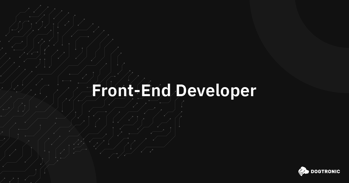 Front-End Developer