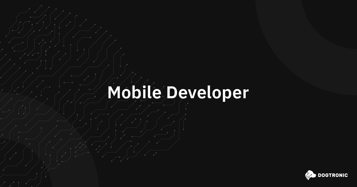 Mobile Developer