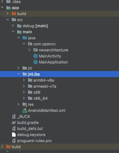 jniLibs w Android Studio
